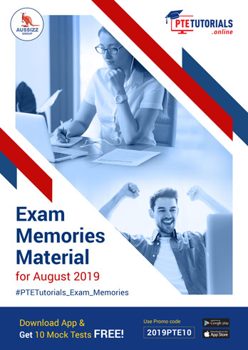 Exam Memories Materials August 2019