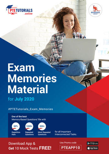 PTE Exam Memories Material for July 2020